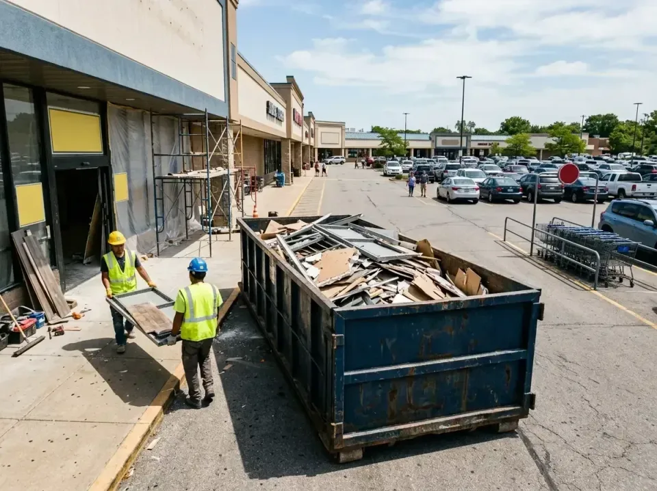 retail-store-renovation-debris-003 — frequently asked questions, Roll-off Dumpster Rentals in Centre, AL
